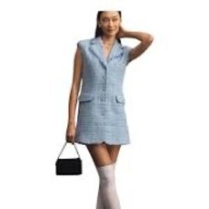 Maeve by Anthropologie tweed mini dress
